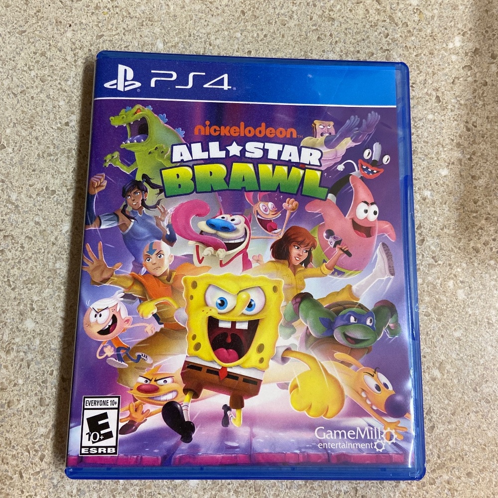 Nickelodeon All-Star Brawl Ps4 Game Disc